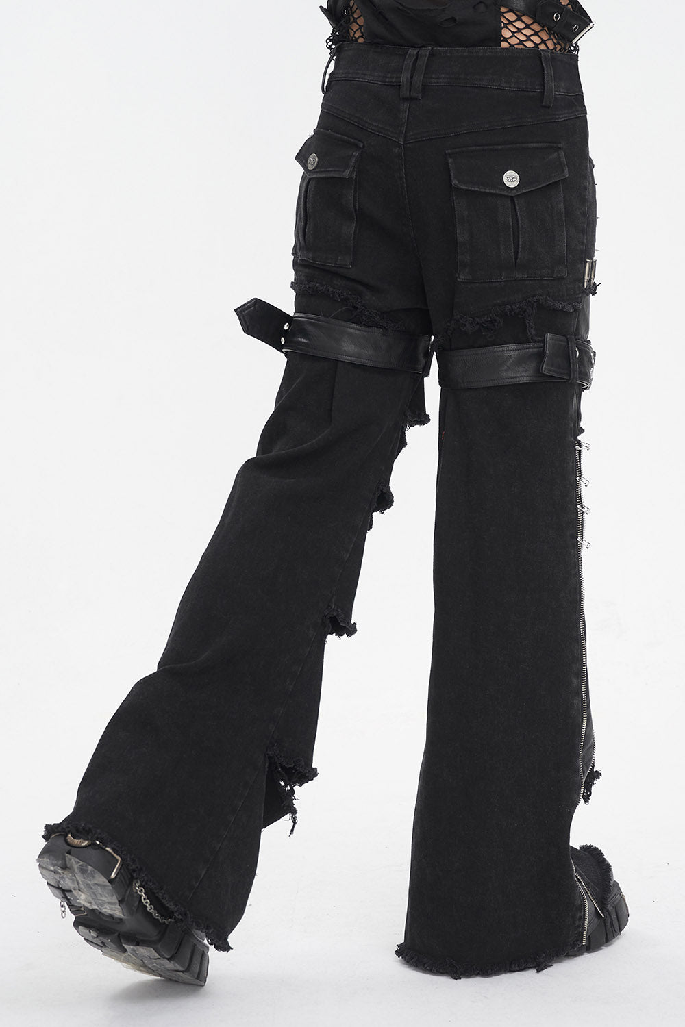 safety pin punk pants