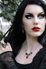 gothic alchemy england bat ring
