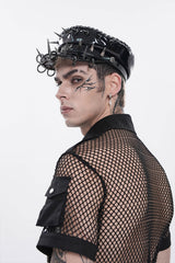 Devil Fashion military style punk hat