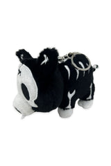 Skeleton pig keychain