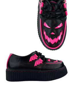 Krypt Scary Jack Creepers [BLACK/HOT PINK]