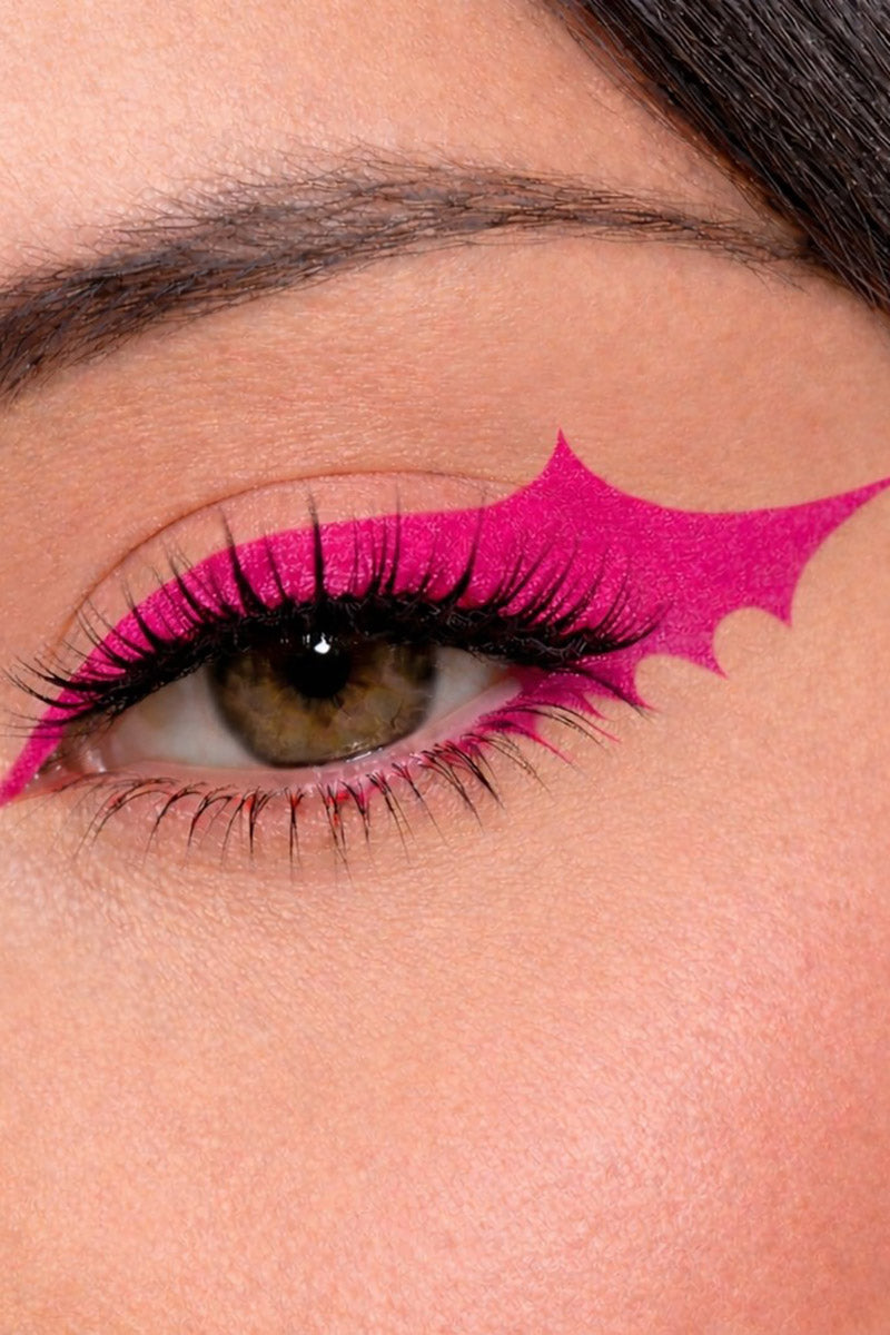 bright pink liquid eyeliner 