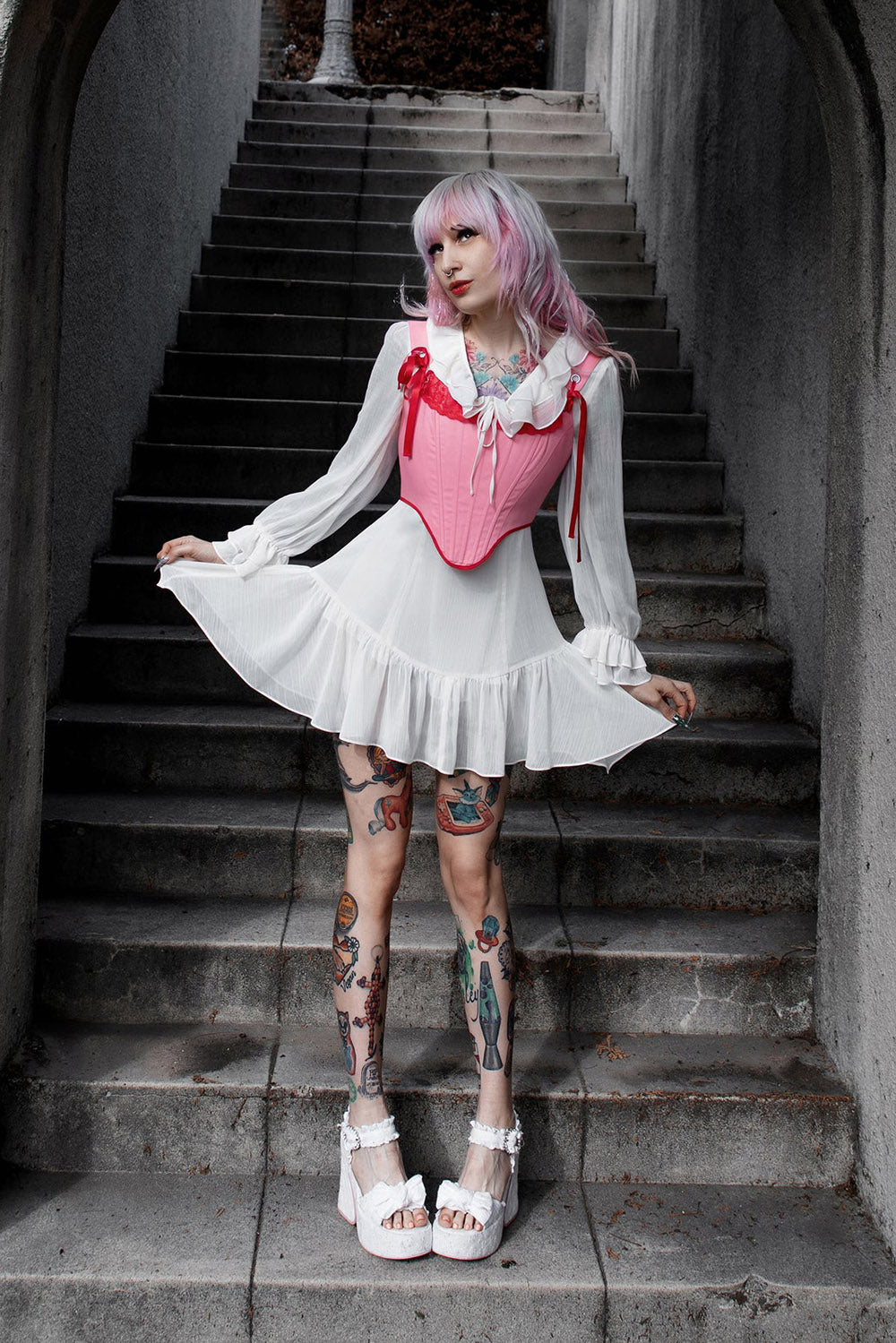 corset stays lolita top