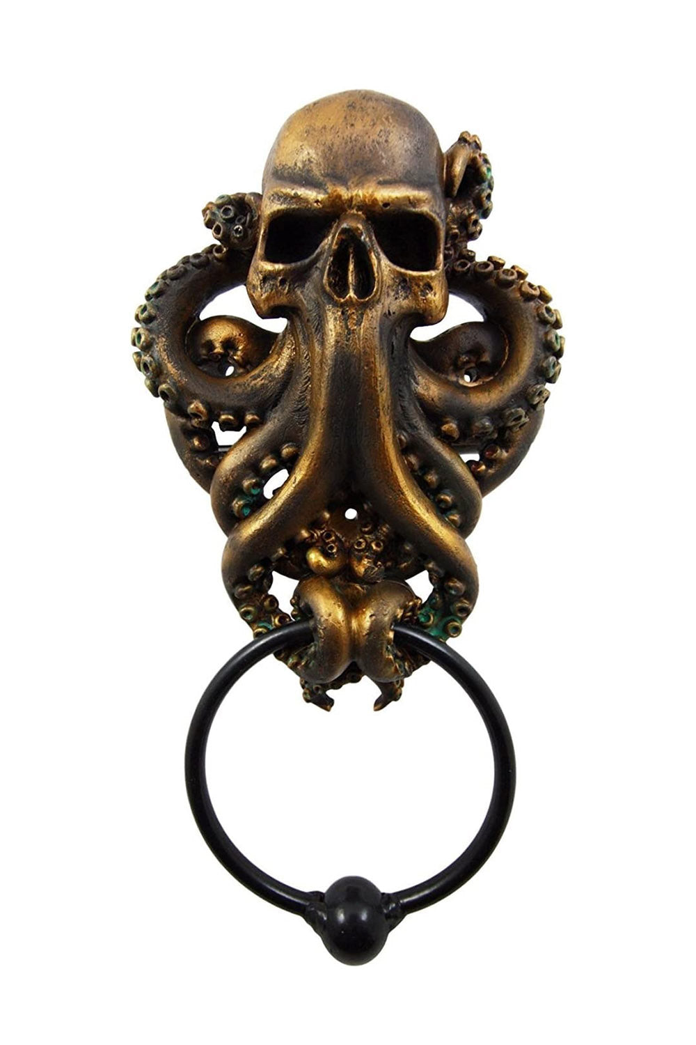 Octopus Skull Door Knocker