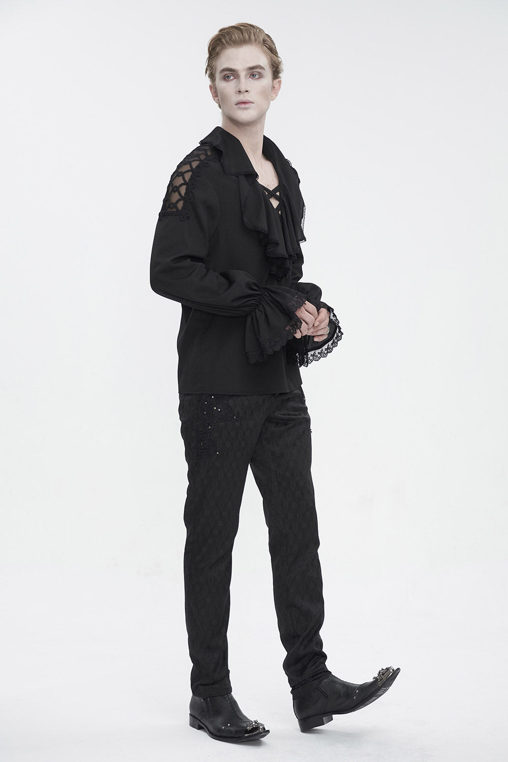 mens gothic dark pirate clothing