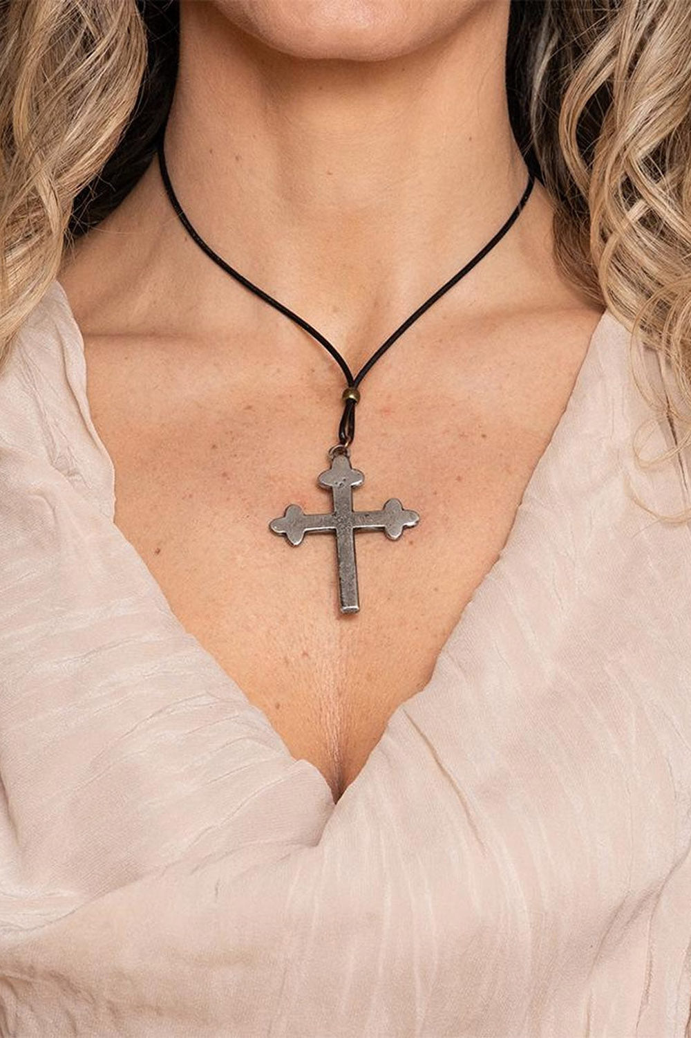 medieval cross necklace