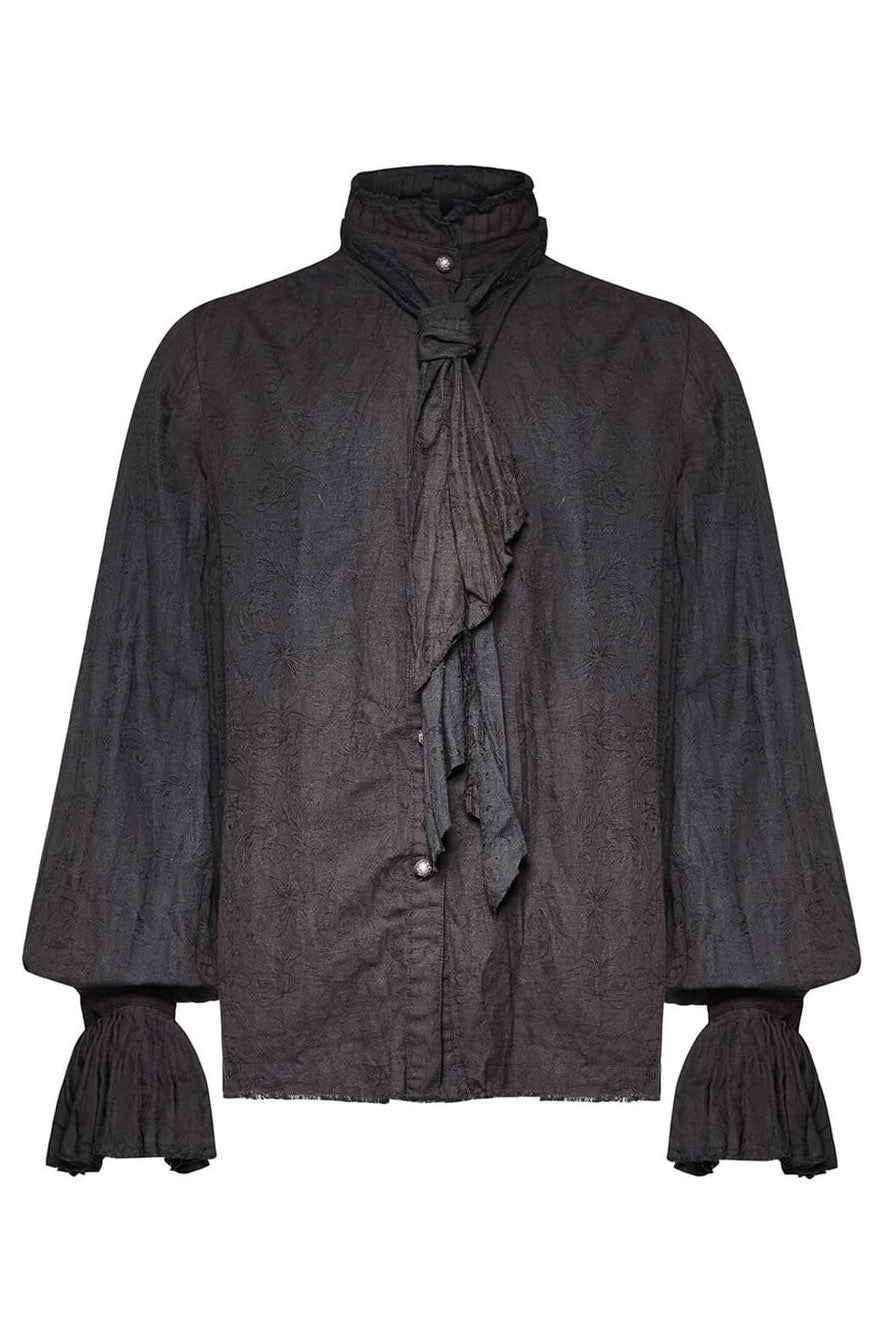 mens long sleeve antiqued mr darcy shirt