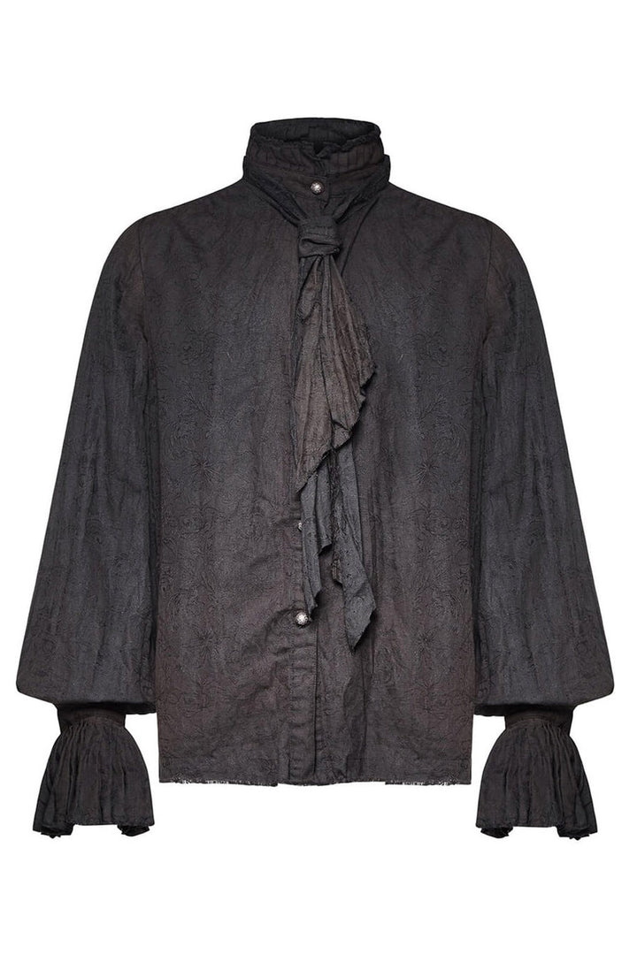 mens long sleeve antiqued mr darcy shirt