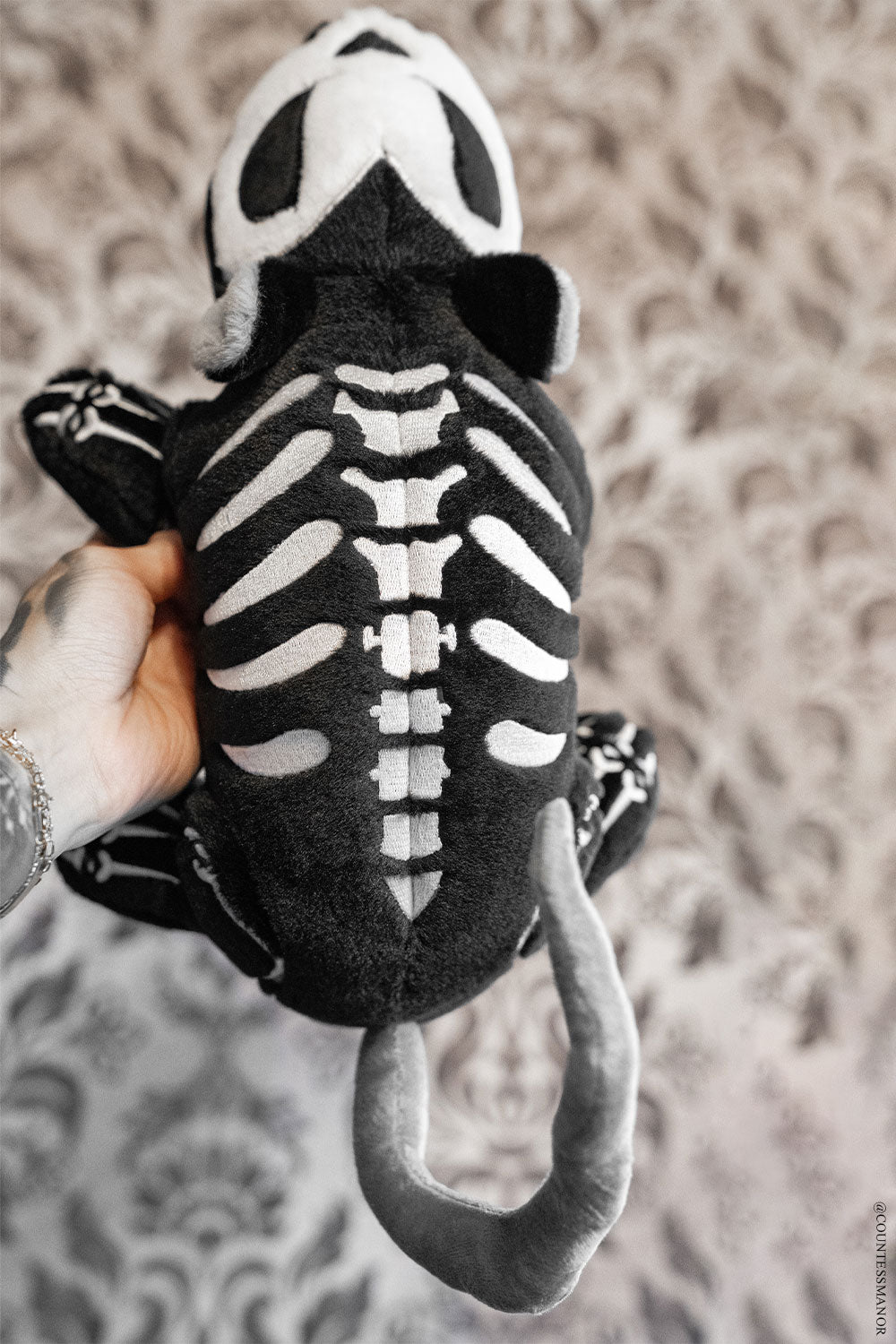 stuffed animal skeleton rat plushie