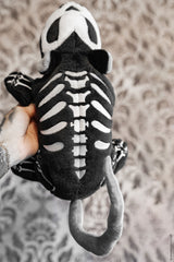 stuffed animal skeleton rat plushie