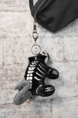 embroidered rat mouse keychain
