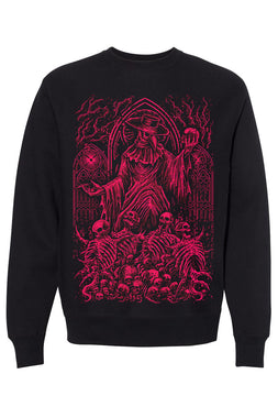 Plague Doctor Cathedral Sweatshirt [WINE]