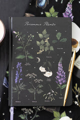 witchy dark cottagecore notebook