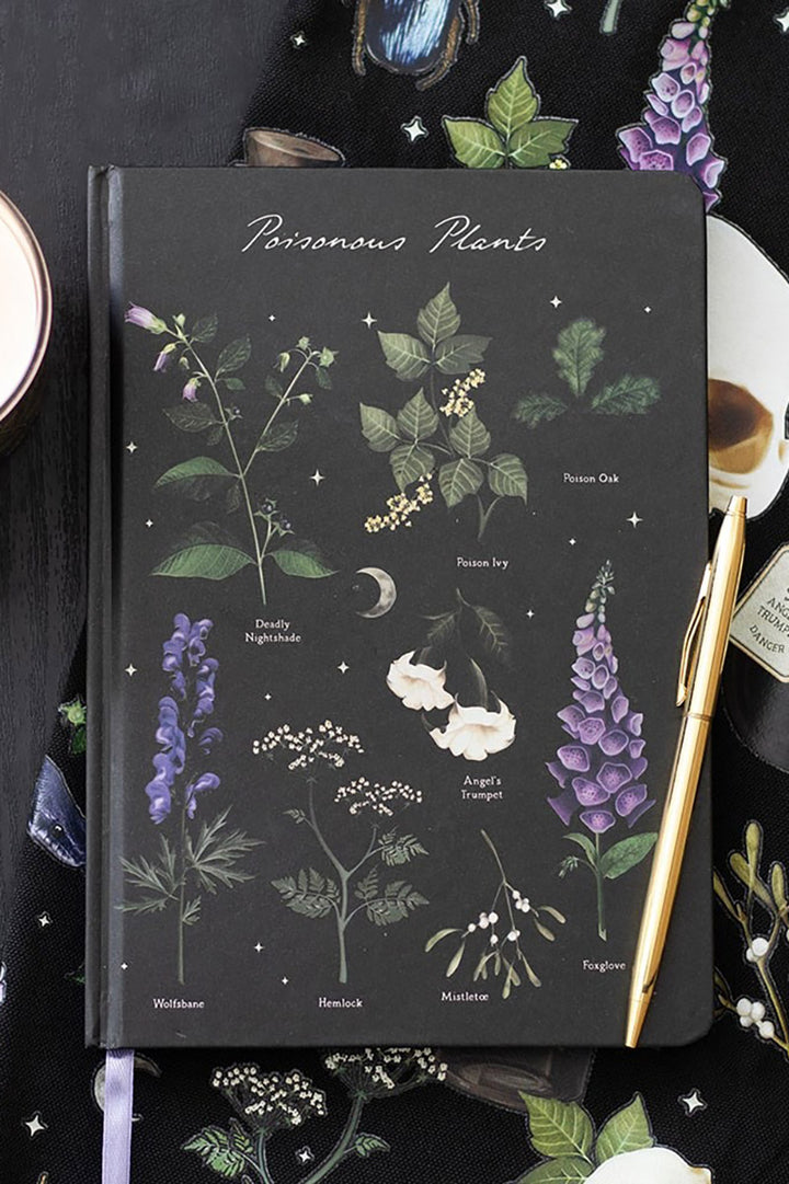 witchy dark cottagecore notebook