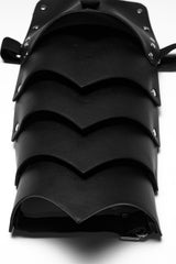 mens o-ring shoulder armor harness with plating 