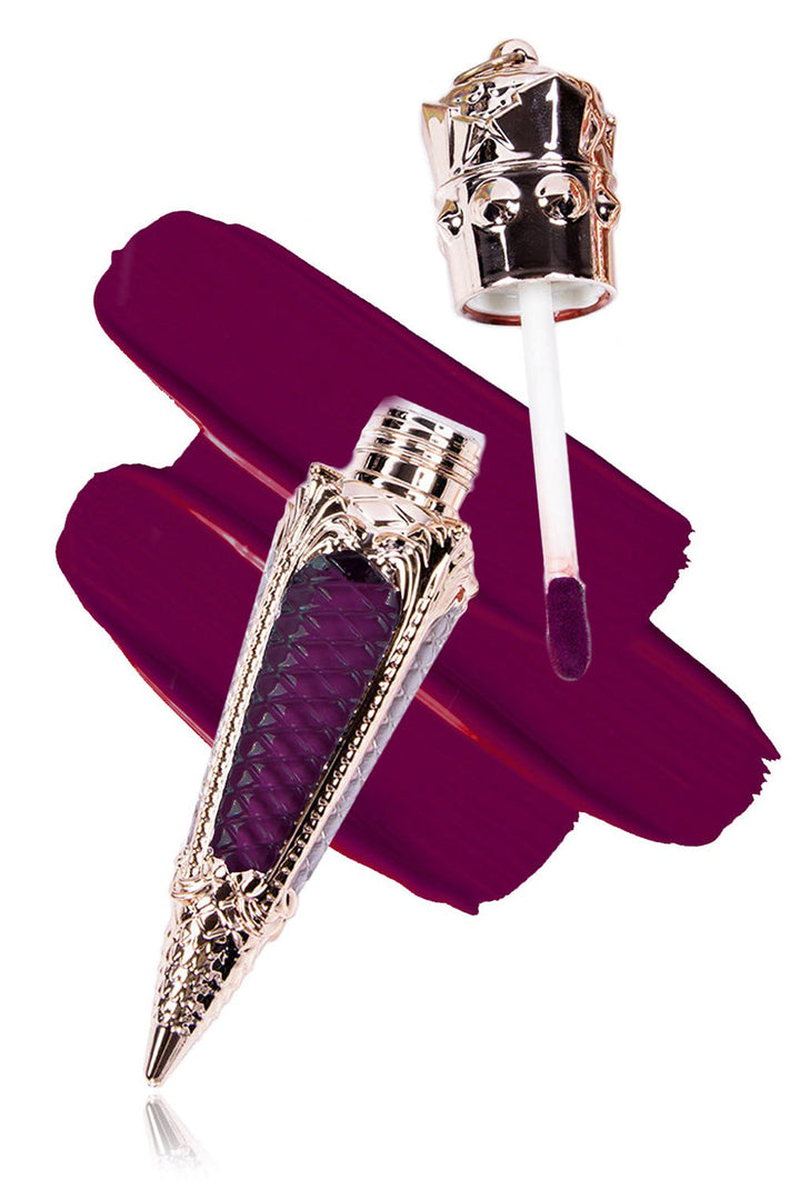 dark purple lipstick 