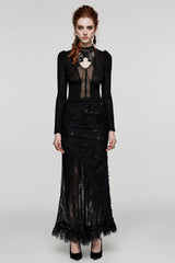 plunging neckline top