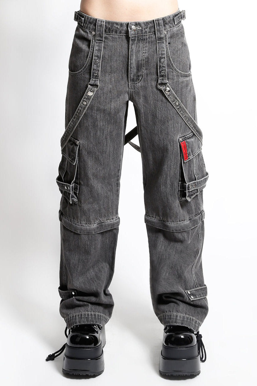 tripp NYC jeans with cargo pockets and straps
