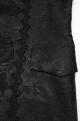 sleeveless mens vampire jacket vest with pockets 