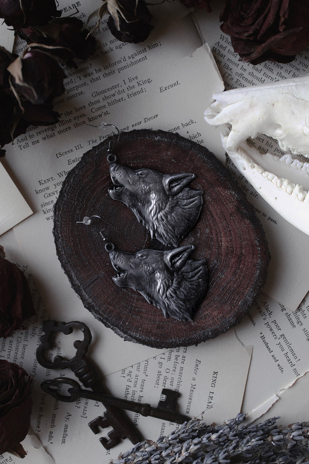werewolf earrings 