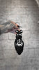 video of a gothic insect bug slug keychain