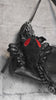 vide of spooky cute mothman plush keychain