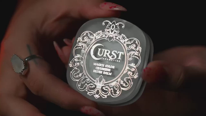 video showing curst kosmetics color changing blush