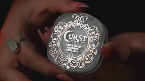 video showing curst kosmetics color changing blush