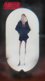 video of model wearing Punk rock eyelet drop tulle mini skirt from dark in love