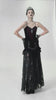 video of gothic woman wearing a steampunk tank top
