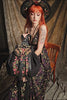 video of witchy woman wearing a whimsigoth backpack by restyle