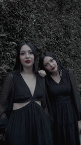 Video of model wearing Celestra Dress from Lively Ghosts