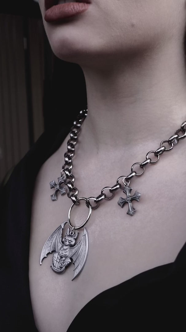 video of gothic jewelry