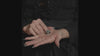 witchy woman wearing a witchy silver snake ring
