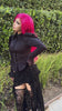 video of a gothic peplum blouse