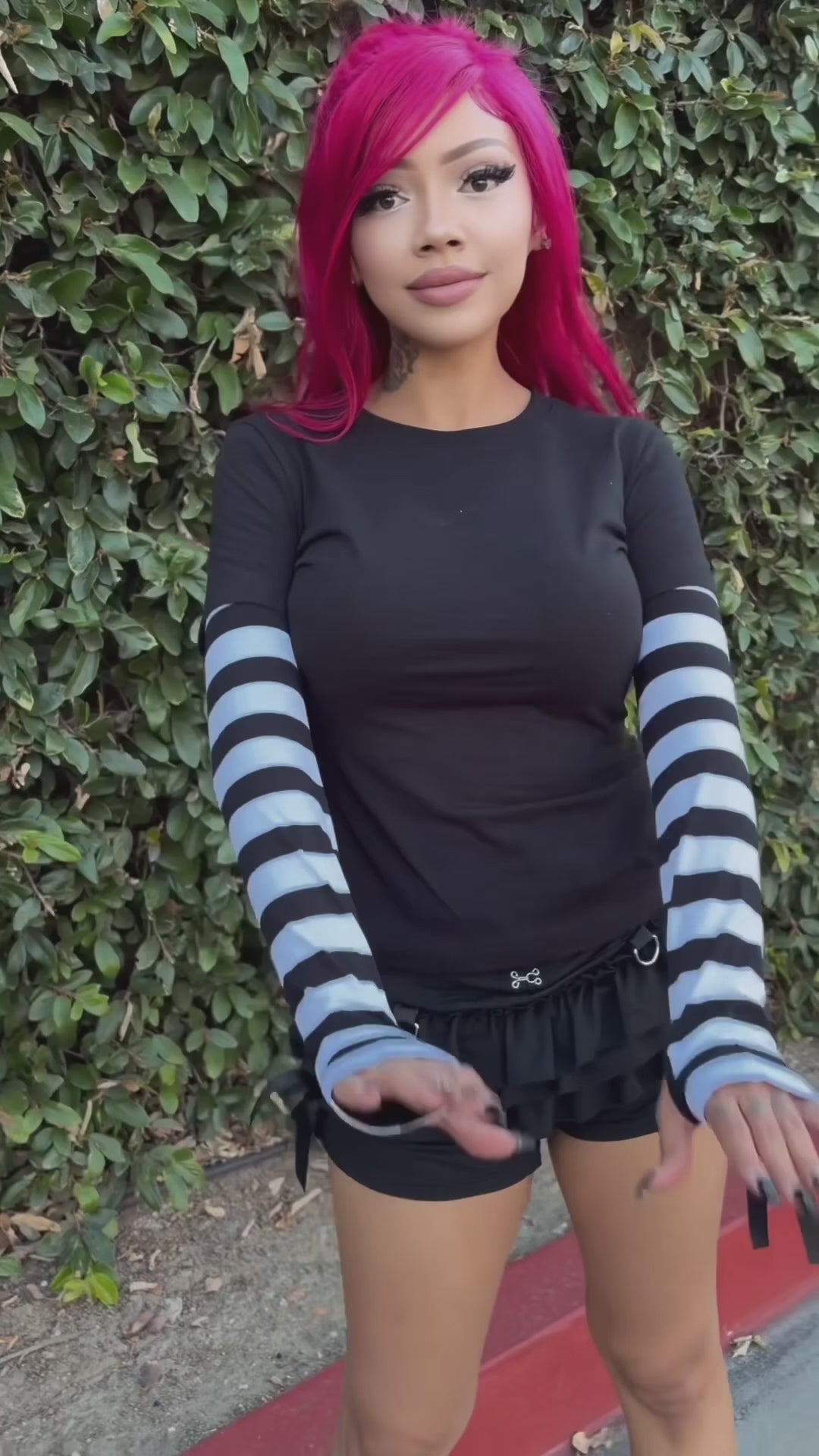 video of emo shirt
