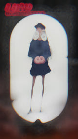 gothic girl wearing a mini skirt in a short video 
