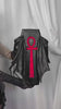 video of a gothic coffin backpack