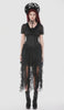 video of sheer gothic blouse