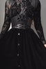 video of a vegan leather gothic cathedral purse shoulder bag