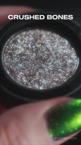 video showing gothic eye makeup