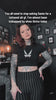 video of gothic girl wearing tattoo clothing crop top