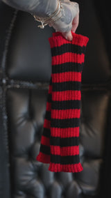 video of gothic arm warmers
