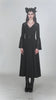 Video of woman wearing Dark In Love black maxi skirt