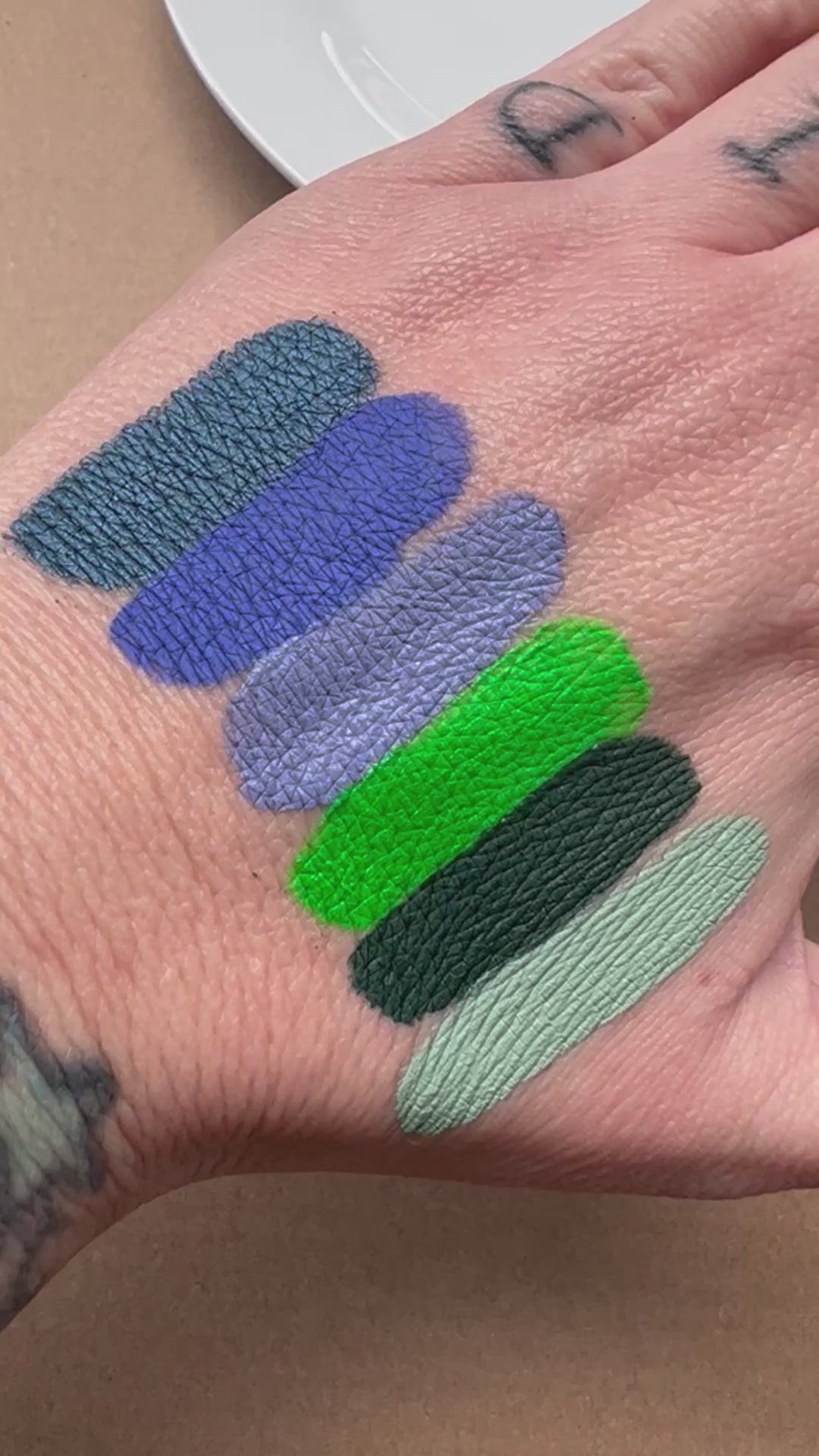 video showing gorgeous gothic lipstick shades