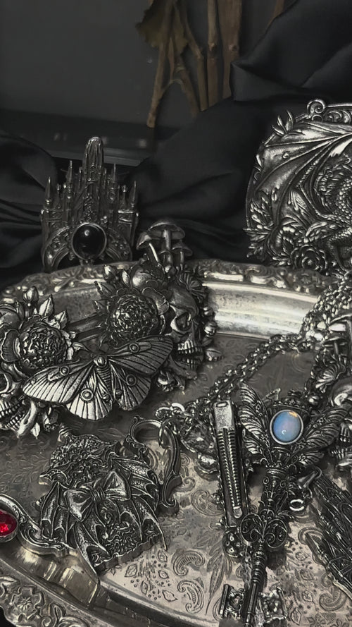 video of gothic jewelry 