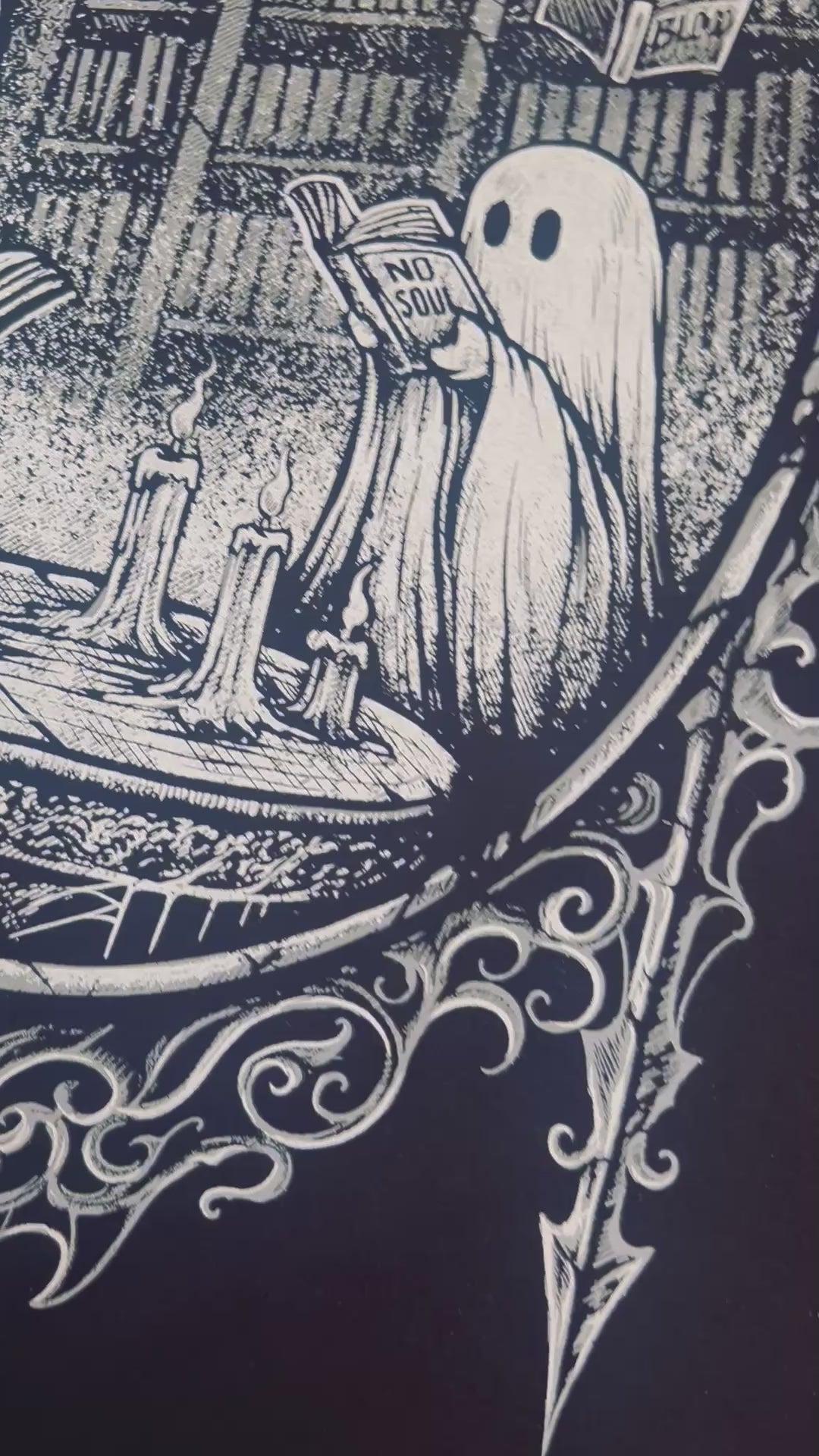 video of gothic literature ghost stories t-shirt