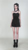 Video of Dark in Love black rose womens bloomer shorts