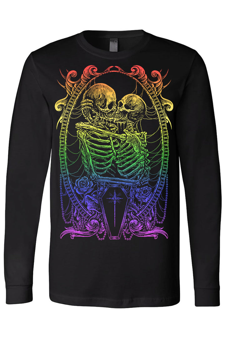 Pride Skeleton Love T-shirt [RAINBOW]