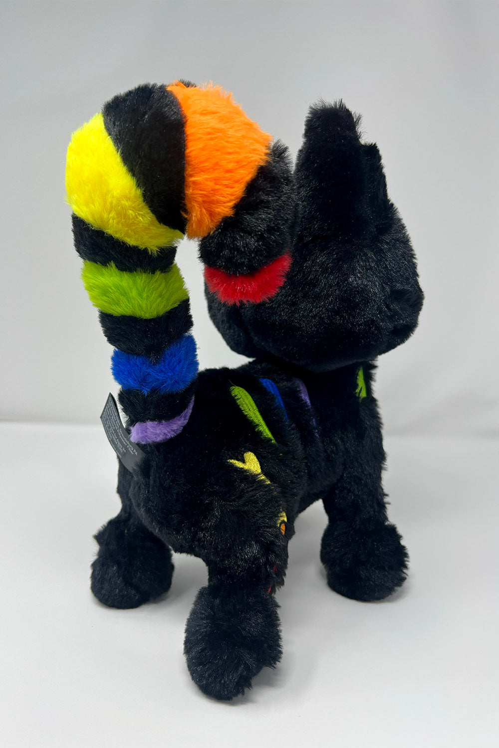 Rainbow Skelekitty Plush Toy